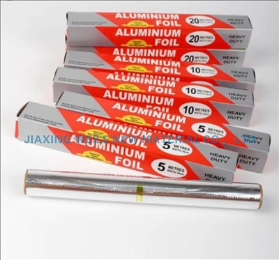 Rotlle de paper d'alumini de grau alimentari